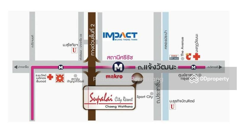 For Rent - Supalai City Resort Chaengwatthana, Nonthaburi