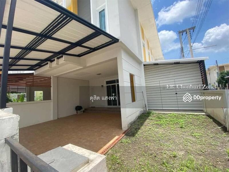 ให้เช่าบ้านแฝด หลังมุม ม.บุษบา เขาดิน สวนเสือ ศรีราชา, Chon Buri (Pattaya), Surasak, Si Racha, Chon Buri (Pattaya), 3 Bedrooms, 80 sqm, Townhouse For Rent, by Dusit Saengfa, 11480498 - DDproperty.com