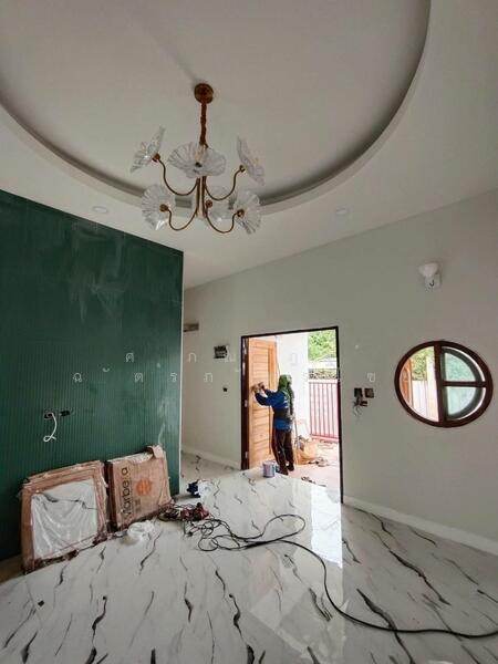 For Sale - One-story house for sale, Nordic style, area 50 sq m, Mueang District, Ang Thong Province., Ang Thong