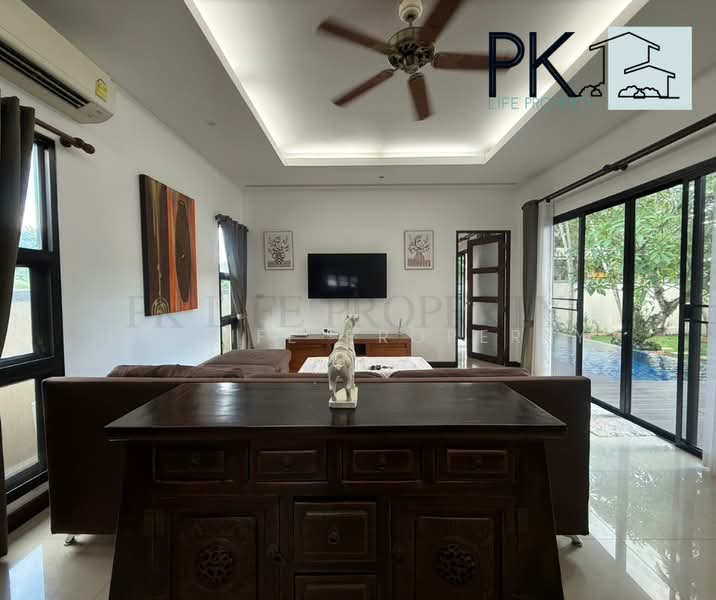 12R0353 Pool villa for rent 2 bedroom 2 bathroom 75,000/month at thalang have fully furnished, Phuket, Thep Krasattri, Thalang, Phuket, 2 Bedrooms, 150 sqm, Villa For Rent, by PK LIFE Property, 11481336 - DDproperty.com