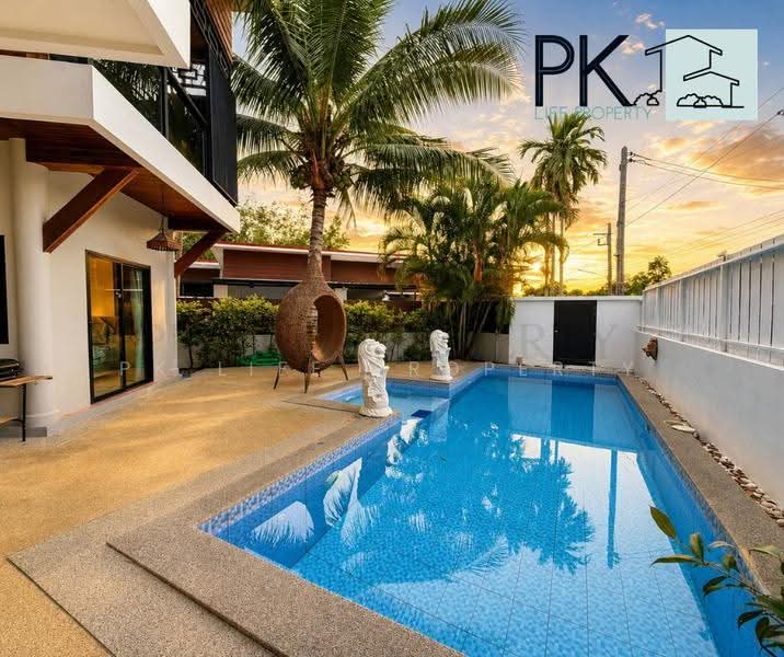 12R0210 Pool villa for rent 3bedroom 3bathroom 45,000/month at thalang have fully furnished, Phuket, Thep Krasattri, Thalang, Phuket, 3 Bedrooms, 160 sqm, Villa For Rent, by PK LIFE Property, 11482678 - DDproperty.com