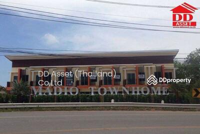 ขาย - ขายทาวน์โฮม 2 ชั้น โครงการ มาดิโอ ท่าเรือแกลง ระยอง (MADIO TOWNHOME )ใกล้ชายหาดบ้านเพ เพียง 1นาที, ระยอง