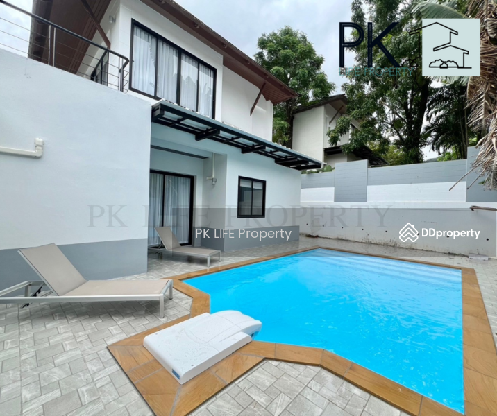 ให้เช่า - 5R0635 Pool villa for rent 3bedroom 4bathroom 100,000/month at kathu have fully furnished, ภูเก็ต