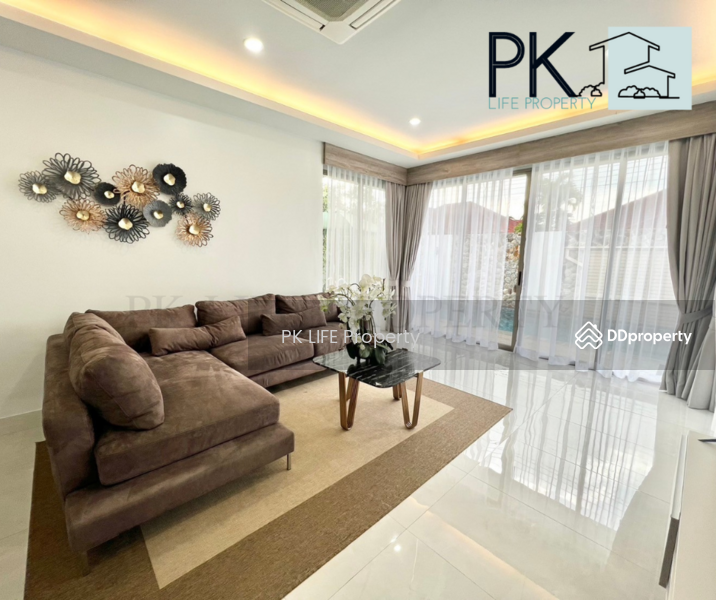 2R0295 This pool villa 3 bedroom 2 bathroom 100,000/month at Cherngtalay have fully furnished, Phuket, Choeng Thale, Thalang, Phuket, 3 Bedrooms, 200 sqm, Villa For Rent, by PK LIFE Property, 11489919 - DDproperty.com