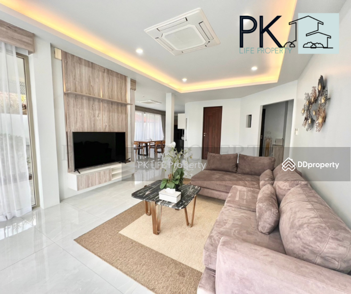 2R0295 This pool villa 3 bedroom 2 bathroom 100,000/month at Cherngtalay have fully furnished, Phuket, Choeng Thale, Thalang, Phuket, 3 Bedrooms, 200 sqm, Villa For Rent, by PK LIFE Property, 11489919 - DDproperty.com