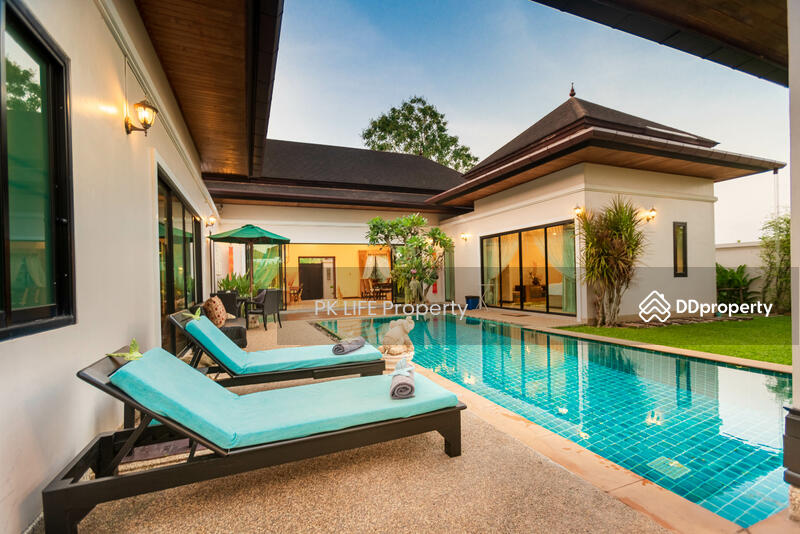 2R0036 Pool villa 3bedroom 3bathroom 100,000/month at chengtalay have fully furnished, ภูเก็ต, เชิงทะเล, ถลาง, ภูเก็ต, 350 ตร.ม., วิลล่า ให้เช่า, โดย PK Life Property, 11490236 - DDproperty.com