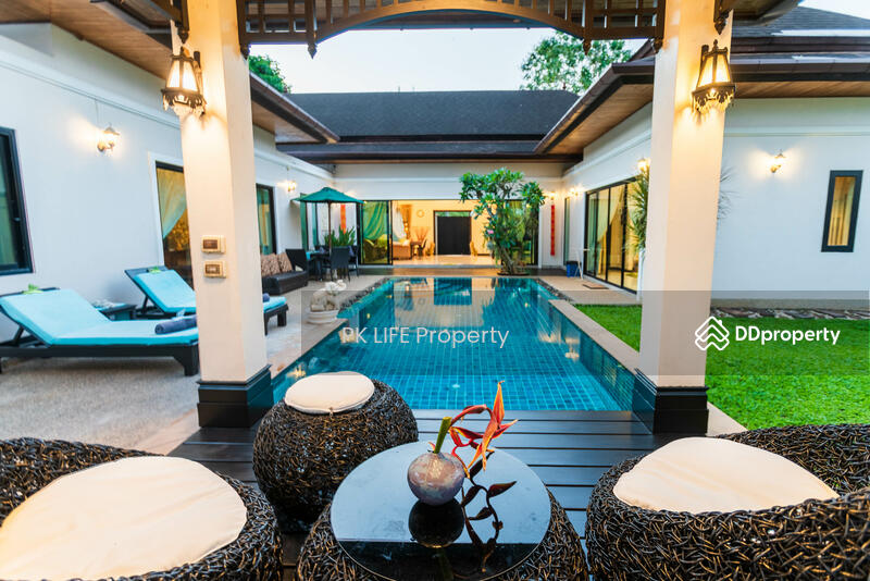 2R0036 Pool villa 3bedroom 3bathroom 100,000/month at chengtalay have fully furnished, Phuket, Choeng Thale, Thalang, Phuket, 3 Bedrooms, 350 sqm, Villa For Rent, by PK Life Property, 11490236 - DDproperty.com