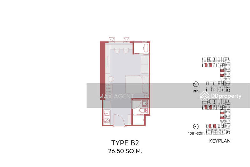 Aspire Sukhumvit-Rama 4, Bangkok, 4404 Rama 4 Road, Phra Kanong, Khlong Toei, Bangkok, Studio, 27 sqm, Condo For Sale, by Max Realty Thailand, 11493728 - DDproperty.com