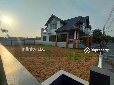 ขาย - ขายและให้เช่าบ้านใหม่ ใกล้เจปาร์คและมอเตอร์เวย์ พร้อมพื้นที่สวน หมู่บ้านคันทรีโฮม 1 (Office P), ชลบุรี