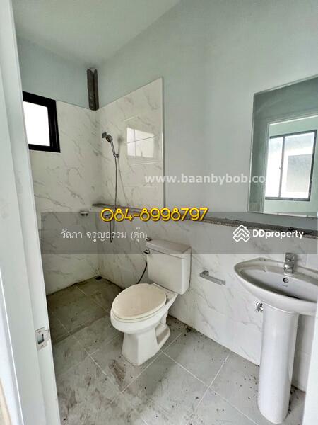 For Sale - Detached house for sale, Khemtid Village5 3.6 sq m, 4 beds, 4 baths Never occupied, sale only 3 MB, Chachoengsao