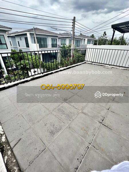 For Sale - Detached house for sale, Khemtid Village5 3.6 sq m, 4 beds, 4 baths Never occupied, sale only 3 MB, Chachoengsao