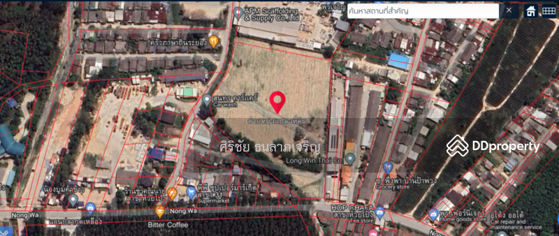 ขาย - ขายที่ดินระยอง 11-0.43.9 ไร่ ต.ห้วยโป่ง อ.เมืองระยอง : Land for Sale Rayong, ระยอง
