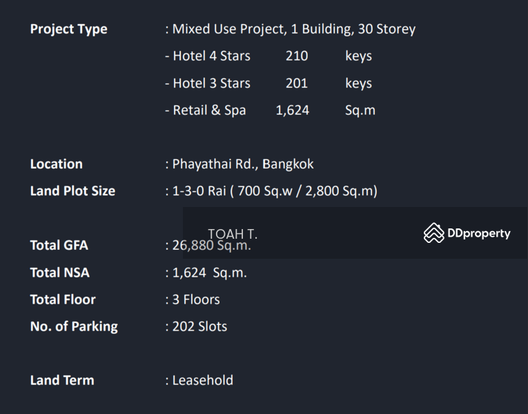 พื้นที่ให้เช่า อินดิโก้พญาไท ราชเทวี : Space for rent Hotel indigo Phaya Thai Ratchathewi, กรุงเทพ, ถนนพญาไท, ราชเทวี, กรุงเทพ, 50 ตร.ม., พื้นที่ขายของ ให้เช่า, โดย TOAH T., 11498463 - DDproperty.com