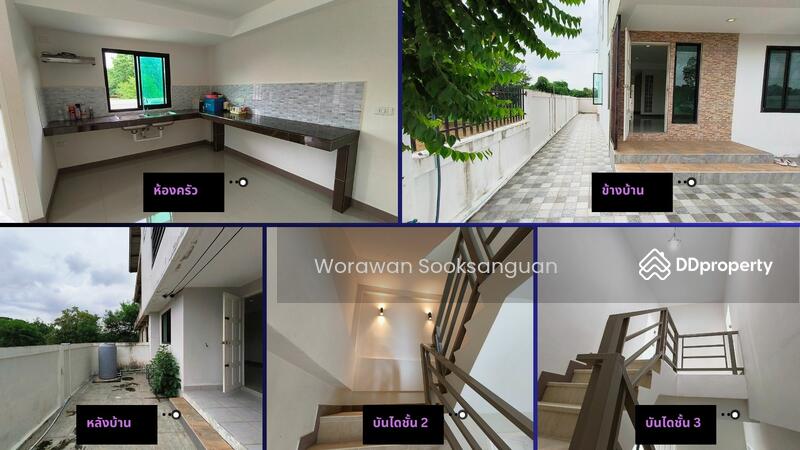 ขาย - บ้าน ทาวน์โฮม 3 ชั้น 3 คูหา ติดถนนริมคลองระพีพัฒน์ กุ่มหัก หนองแค สระบุรี, สระบุรี