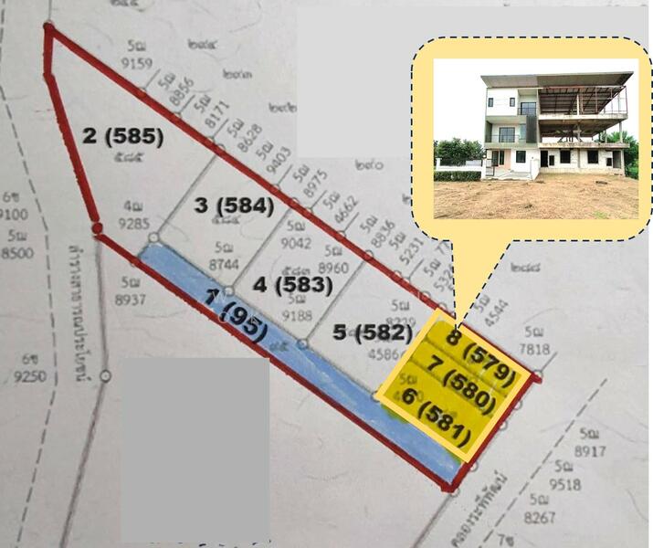 ขาย - บ้าน ทาวน์โฮม 3 ชั้น 3 คูหา ติดถนนริมคลองระพีพัฒน์ กุ่มหัก หนองแค สระบุรี, สระบุรี