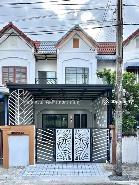 For Sale - ทาวน์เฮ้าส์ 2ชั้น ตกแต่งรีโนเวทใหม่ ถนนเมน หมู่บ้าน กรุงทอง สายไหม 33 เขตสายไหม ทำเลดี แถมเฟอร์ฯ, Bangkok