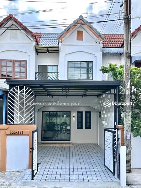 For Sale - ทาวน์เฮ้าส์ 2ชั้น ตกแต่งรีโนเวทใหม่ ถนนเมน หมู่บ้าน กรุงทอง สายไหม 33 เขตสายไหม ทำเลดี แถมเฟอร์ฯ, Bangkok