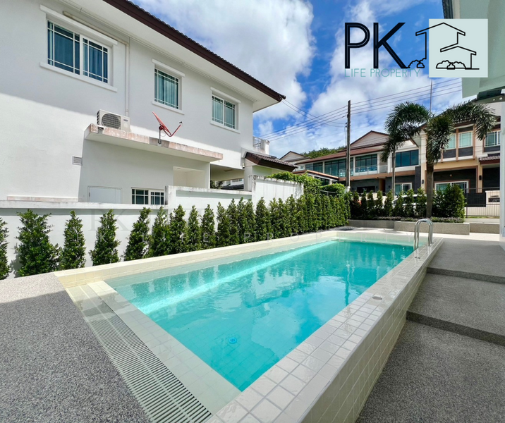 ให้เช่า - 8R0625 Pool villa for rent 3bedroom 3bathroom 80,000/month at chalong have fully furnished, ภูเก็ต