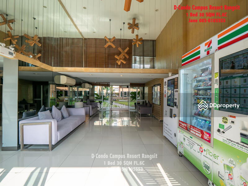 Dcondo Campus Resort Rangsit : ดี คอนโด แคมปัส รีสอร์ท รังสิต, ปทุมธานี, 89 ซอยหมู่บ้านกฤษณาเฮ้าส์ ถนนคลองหลวง, คลองหนึ่ง, คลองหลวง, ปทุมธานี, 30 ตร.ม., คอนโด ให้เช่า, โดย ฐิติศักดิ์ เจน, 11504503 - DDproperty.com