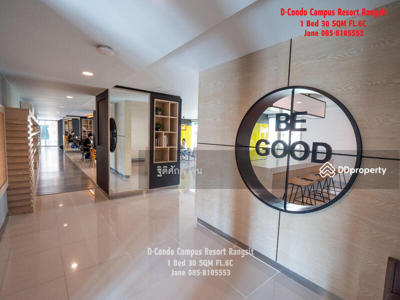 Dcondo Campus Resort Rangsit, Pathum Thani, 89 Soi Mu Ban Kritsana House Khlong Luang Road, Khlong Nung, Khlong Luang, Pathum Thani, 1 Bedroom, 30 sqm, Condo For Rent, by TITISAK Jane, 11504503 - DDproperty.com