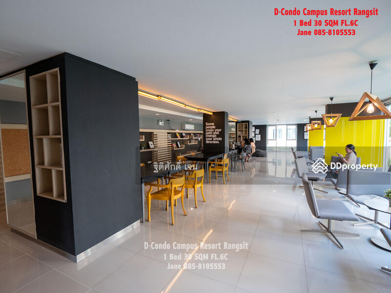 Dcondo Campus Resort Rangsit : ดี คอนโด แคมปัส รีสอร์ท รังสิต, ปทุมธานี, 89 ซอยหมู่บ้านกฤษณาเฮ้าส์ ถนนคลองหลวง, คลองหนึ่ง, คลองหลวง, ปทุมธานี, 30 ตร.ม., คอนโด ให้เช่า, โดย ฐิติศักดิ์ เจน, 11504503 - DDproperty.com
