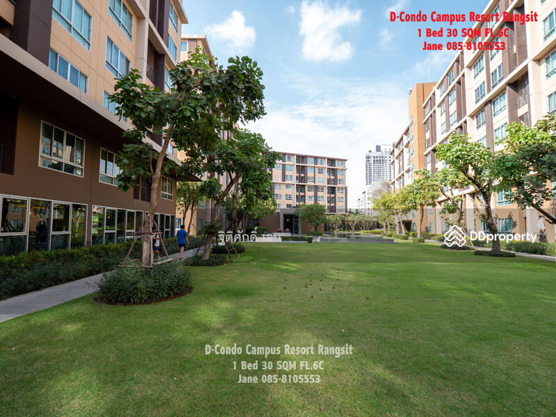 Dcondo Campus Resort Rangsit : ดี คอนโด แคมปัส รีสอร์ท รังสิต, ปทุมธานี, 89 ซอยหมู่บ้านกฤษณาเฮ้าส์ ถนนคลองหลวง, คลองหนึ่ง, คลองหลวง, ปทุมธานี, 30 ตร.ม., คอนโด ให้เช่า, โดย ฐิติศักดิ์ เจน, 11504503 - DDproperty.com