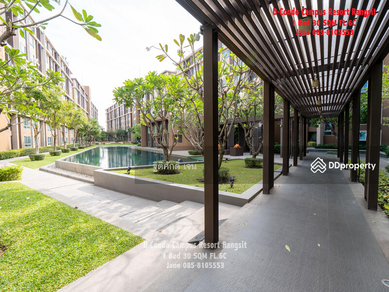 Dcondo Campus Resort Rangsit : ดี คอนโด แคมปัส รีสอร์ท รังสิต, ปทุมธานี, 89 ซอยหมู่บ้านกฤษณาเฮ้าส์ ถนนคลองหลวง, คลองหนึ่ง, คลองหลวง, ปทุมธานี, 30 ตร.ม., คอนโด ให้เช่า, โดย ฐิติศักดิ์ เจน, 11504503 - DDproperty.com