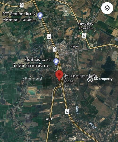 ขาย - โกดัง,โรงงาน ติดสายเอเชีย อยุธยา มีใบ ร.ง.4 105/106 ต.ขวัญเมือง อ.บางปะหัน, พระนครศรีอยุธยา