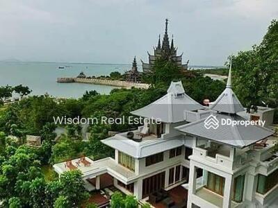 ขาย - ขาย วิลล่าหรูพร้อมที่ดิน ทำเลที่ดีที่สุดบนหาดวงศ์อมาตย์ ติดปราสาทสัจธรรม พัทยา, ชลบุรี