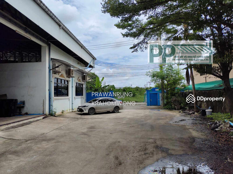 For Sale - ขายที่ดินและสิ่งปลูกสร้าง ที่ดินขนาด 2ไร่ (มีใบรง.4 เดิมทำกิจการฉีดพลาสติก) นาดี จังหวัดสมุทรสาคร, Samut Sakhon