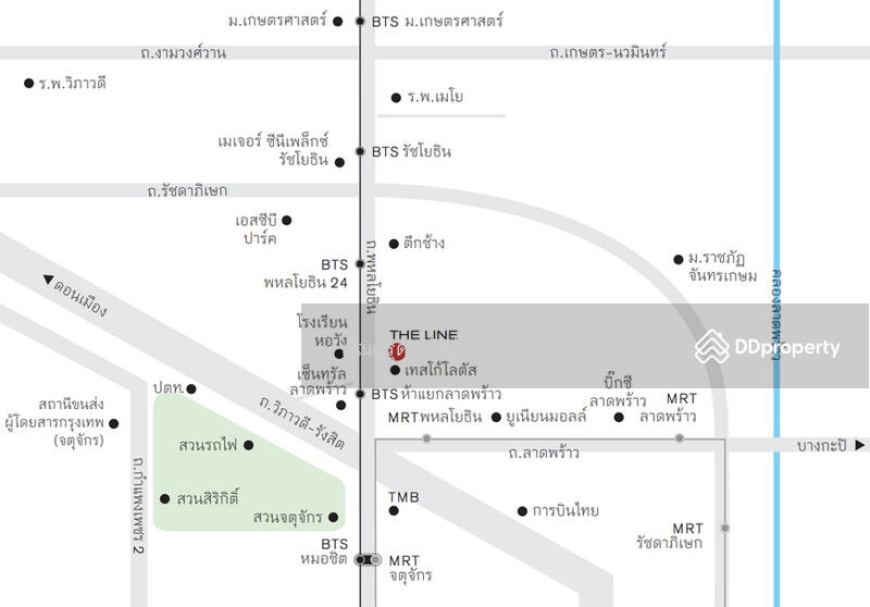 The Line Phahonyothin Park : เดอะ ไลน์ พหลโยธิน พาร์ค, กรุงเทพ, 1090 ถนนพหลโยธิน, จอมพล, จตุจักร, กรุงเทพ, 33 ตร.ม., คอนโด ให้เช่า, โดย คุณศรุดา ภิญโญพจนารถ, 11509511 - DDproperty.com