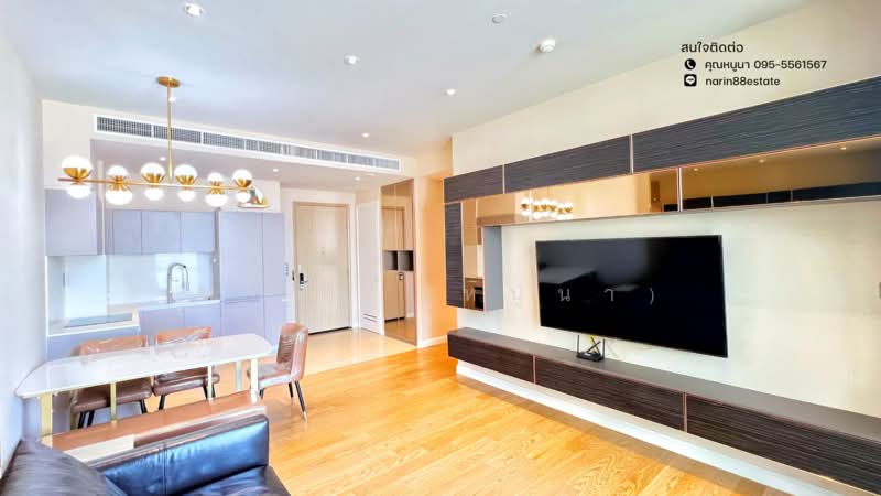 Magnolias Waterfront Residences, Bangkok, 259 Charoen Nakhon Road, Khlong Ton Sai, Khlong San, Bangkok, 2 Bedrooms, 102 sqm, Condo For Rent, by นาริน งาคม, 11514496 - DDproperty.com