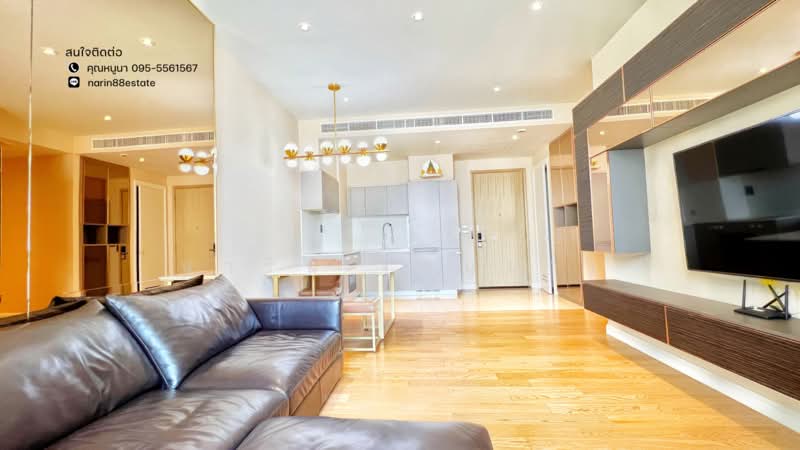 Magnolias Waterfront Residences, Bangkok, 259 Charoen Nakhon Road, Khlong Ton Sai, Khlong San, Bangkok, 2 Bedrooms, 102 sqm, Condo For Rent, by นาริน งาคม, 11514496 - DDproperty.com