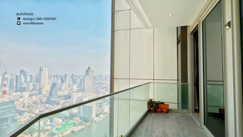 Magnolias Waterfront Residences : แมกโนเลียส์ วอเตอร์ฟรอนท์ เรสซิเดนซ์, กรุงเทพ, 259 ถ. กรุงธนบุรี, คลองต้นไทร, คลองสาน, กรุงเทพ, 102 ตร.ม., คอนโด ให้เช่า, โดย นาริน งาคม, 11514496 - DDproperty.com