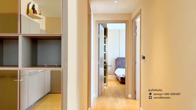 Magnolias Waterfront Residences, Bangkok, 259 Charoen Nakhon Road, Khlong Ton Sai, Khlong San, Bangkok, 2 Bedrooms, 102 sqm, Condo For Rent, by นาริน งาคม, 11514496 - DDproperty.com