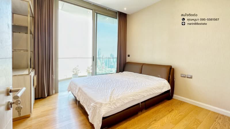 Magnolias Waterfront Residences, Bangkok, 259 Charoen Nakhon Road, Khlong Ton Sai, Khlong San, Bangkok, 2 Bedrooms, 102 sqm, Condo For Rent, by นาริน งาคม, 11514496 - DDproperty.com