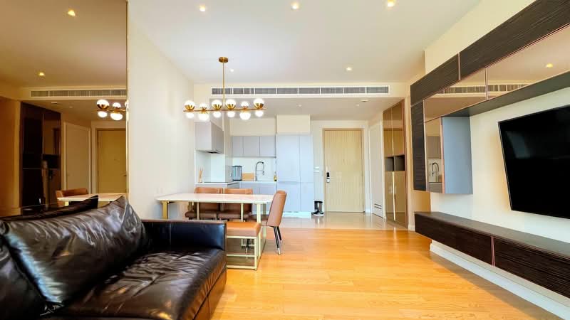 Magnolias Waterfront Residences, Bangkok, 259 Charoen Nakhon Road, Khlong Ton Sai, Khlong San, Bangkok, 2 Bedrooms, 102 sqm, Condo For Rent, by นาริน งาคม, 11514496 - DDproperty.com