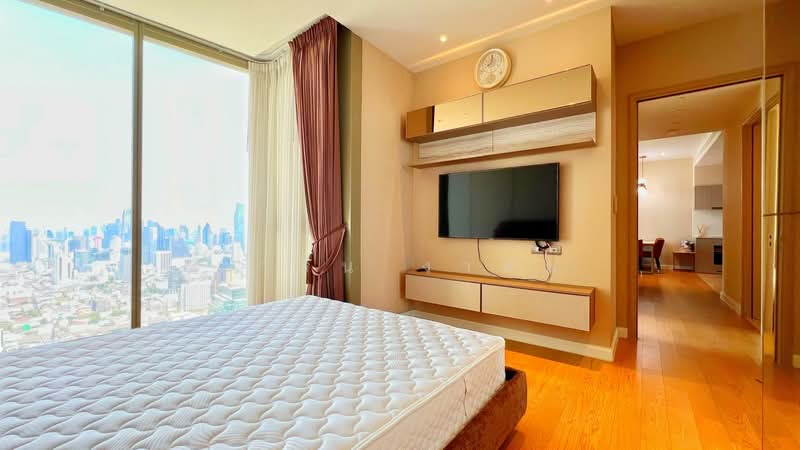 Magnolias Waterfront Residences, Bangkok, 259 Charoen Nakhon Road, Khlong Ton Sai, Khlong San, Bangkok, 2 Bedrooms, 102 sqm, Condo For Rent, by นาริน งาคม, 11514496 - DDproperty.com