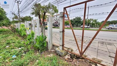 ขาย - ขายที่ดินเปล่า 23-0-57 ไร่ ติดถนนเลียบคลองสอง แขวงบางชัน เขตคลองสามวา กรุงเทพฯ, กรุงเทพ