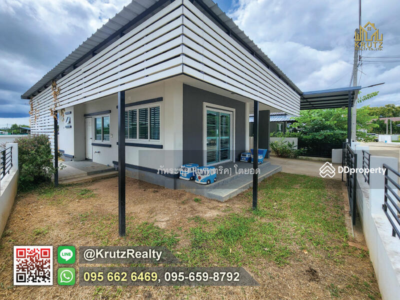 For Sale - House for sale with land, area 51 square meters, Chomphu, Saraphi, Chiang Mai KRSC54010, Chiang Mai