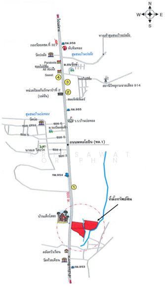 20 rai land next to Phahonyothin Road, near Mae Fah Luang University, Chiang Rai, Nang Lae, Muang Chiang Rai, Chiang Rai, , 32,000 sqm, Land For Sale, by Krissawat Oraphin, 11516388 - DDproperty.com
