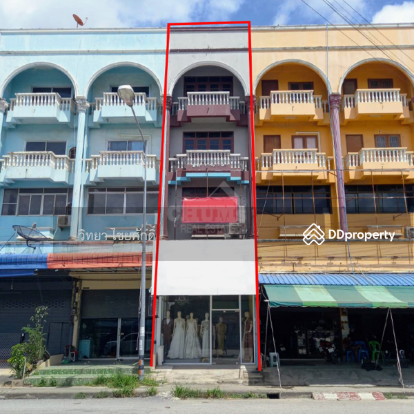 For Sale - 4.5-storey Commercial Building, Ban Don, Cherng Noen, Mueang Rayong, Rayong