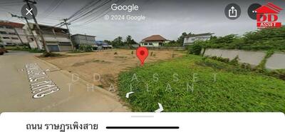 ขาย - ขายที่ดินแปลงมุม ซอยราษฏร์เพ็งสาย อำเภอเมืองพิษณุโลก, พิษณุโลก