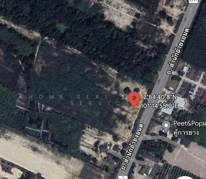 ที่ดิน ใกล้นิคมดับบลิวเอชเอ 4 : Land near WHA 4, ระยอง, แม่น้ำคู้, ปลวก ...
