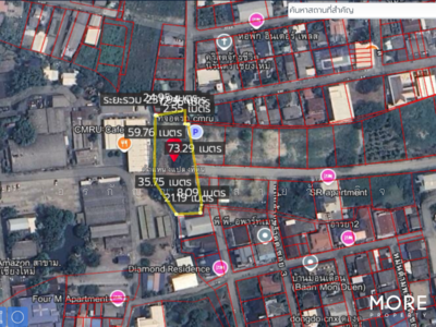ขาย - ขายที่ดิน หลังราชภัฏเชียงใหม่ 1 ไร่ 2 งาน 78 ตร.ว. (ID:141LS), เชียงใหม่