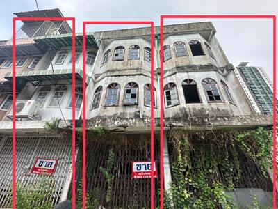 ขาย - ขายตึกแถวสามตึก (ขายแยก) ซอยหลัง The Sense ปิ่นเกล้า, กรุงเทพ