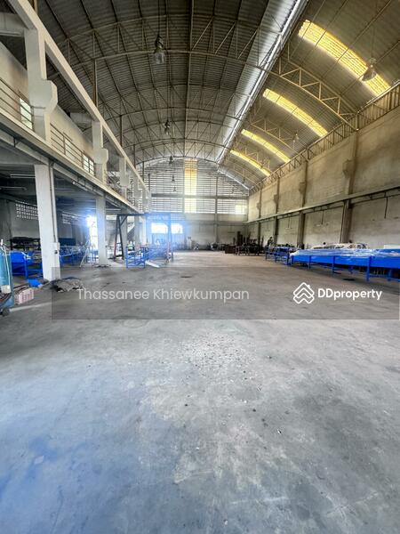For Sale - Land for sale, factory, warehouse, area 8 rai 2 ngan, next to the road, near Ban Phaeo Hospital., Samut Sakhon
