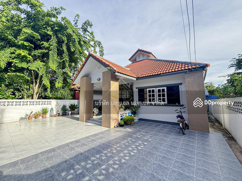 ขาย - บ้านเดี่ยว ชั้นเดียว หมู่บ้าน กำแพงแสน วิลล่า ใกล้ ม. เกษตรศาสตร์ กำแพงแสน หลังริม, นครปฐม
