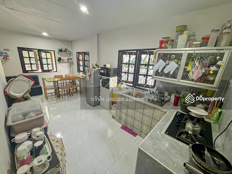 ขาย - บ้านเดี่ยว ชั้นเดียว หมู่บ้าน กำแพงแสน วิลล่า ใกล้ ม. เกษตรศาสตร์ กำแพงแสน หลังริม, นครปฐม