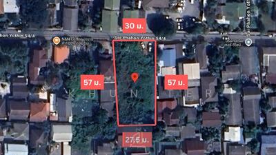 ขาย - ที่ดินเปล่า 1-0-14 ไร่ ซอยพหลโยธิน 54/4, กรุงเทพ